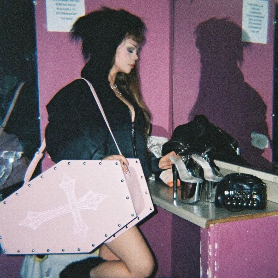 Widow Coffin Weekender Bag - Pink – Dolls Kill