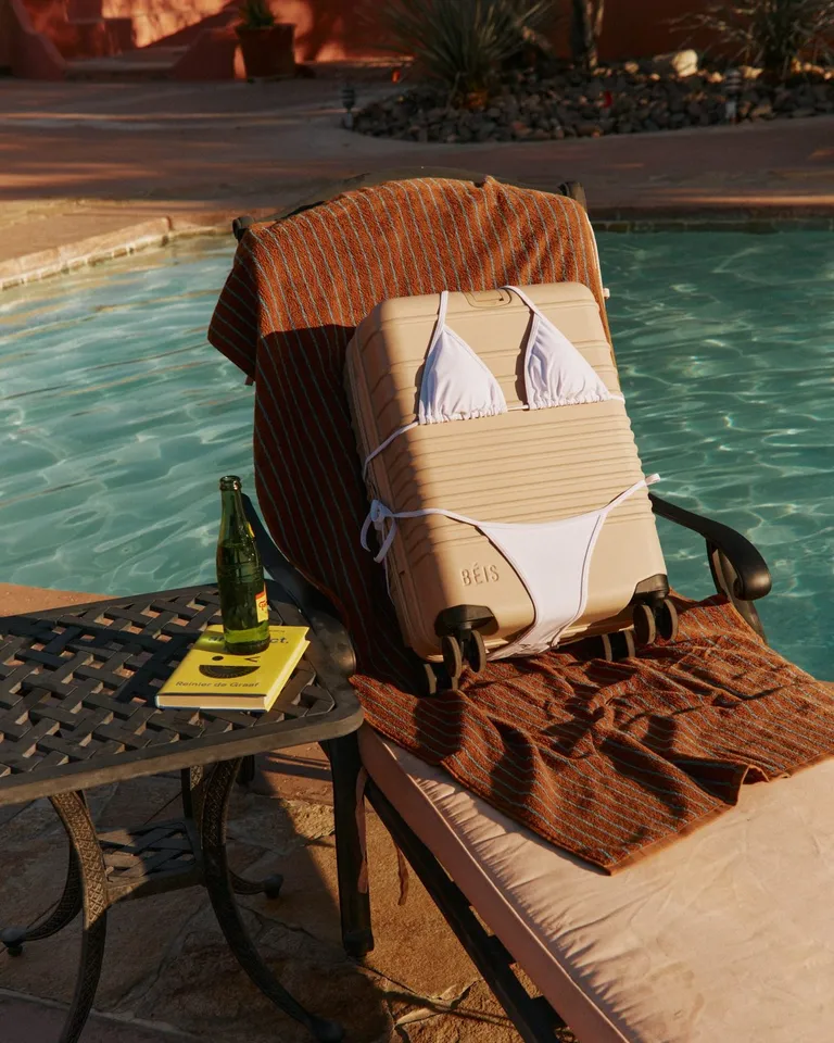 The Dopp Kit in Beige