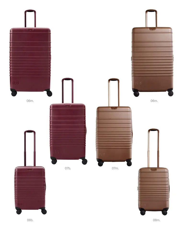 The Carry-On Roller in Atlas Pink