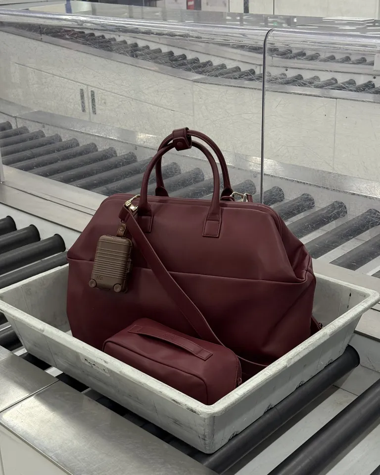 The Book Tote in Burgundy