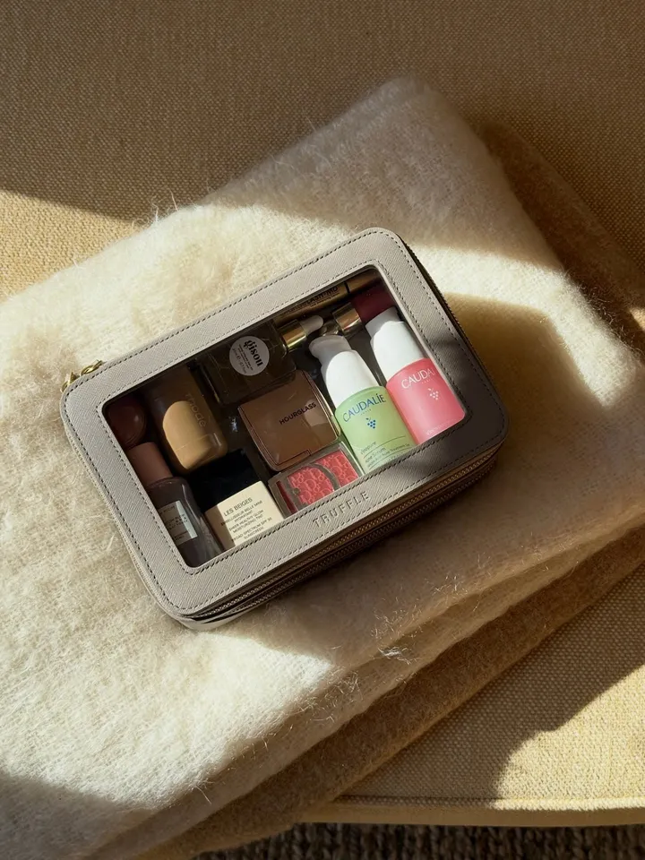 Clear Cosmetic Case | Clear Makeup Case | Extra Large Makeup Case