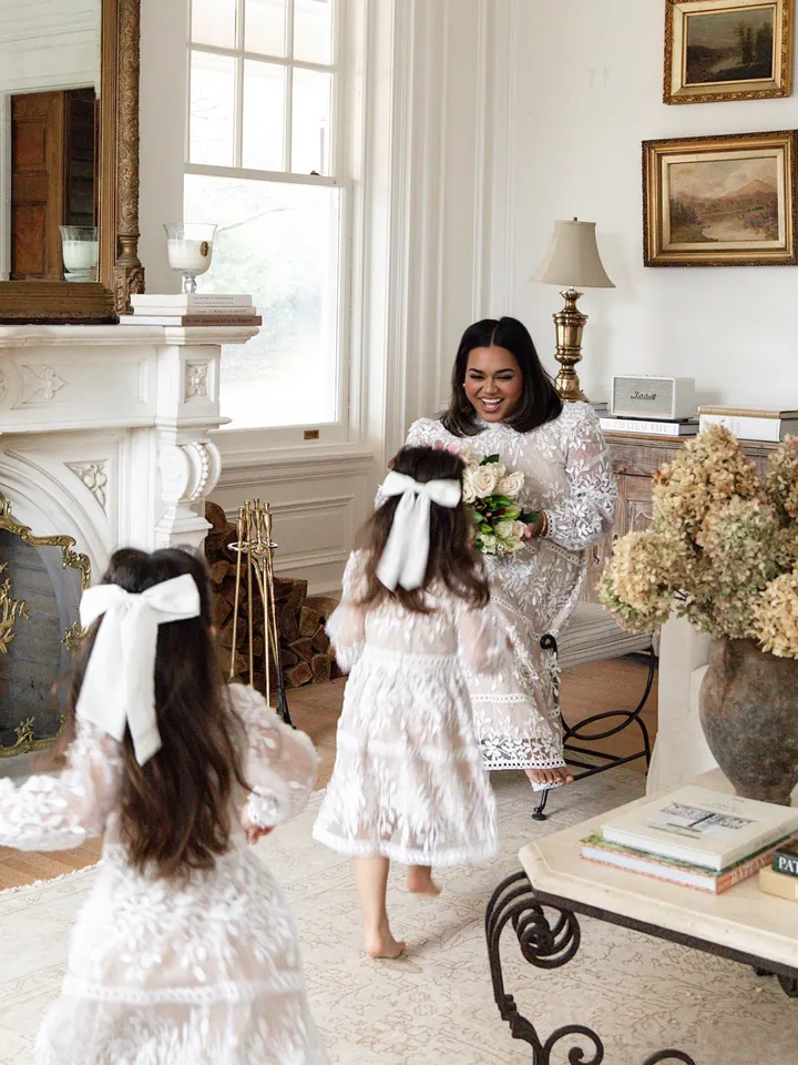 We make the dresses, you make the memories. , @nabela and her littles  wearing our timeless Sicily