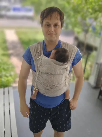 LennyLamb Arrow Buckle Baby Carrier | Cotton – Little Zen One