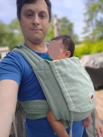 LennyLamb Arrow Buckle Baby Carrier | Cotton – Little Zen One