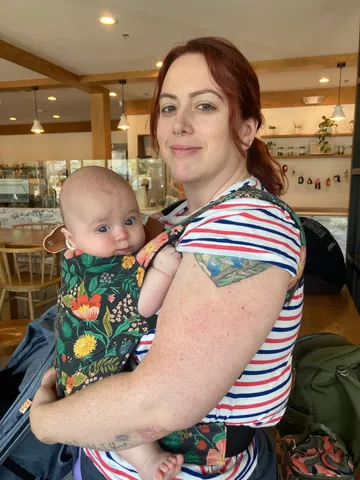LennyLamb Arrow Buckle Baby Carrier | Cotton – Little Zen One