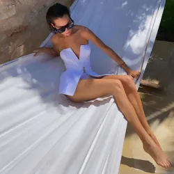 White Victory One-Piece Swimsuit |Shaping & Sculpting Fit White Victory One-Piece Swimsuit |Shaping & Sculpting Fit