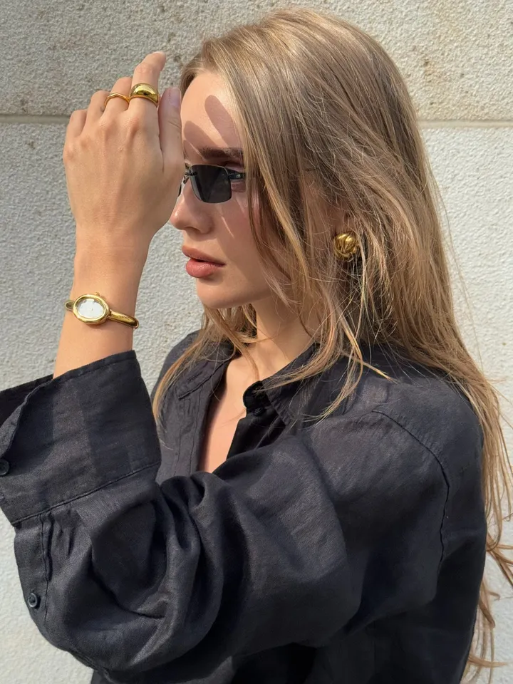 Kate Watch | White | 18K Gold – CENDRÉ