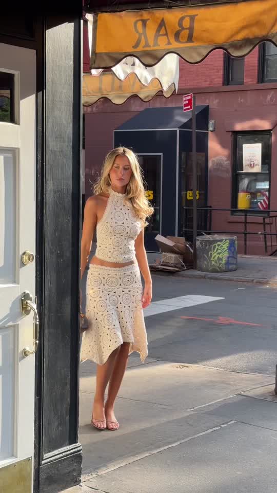SYNTHIA CROCHET TOP - CREAM – Tiger Mist USA