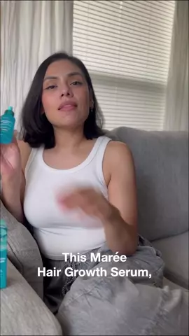 Hair Growth & Thickness Serum - Caffeine & Peptides | MAREE