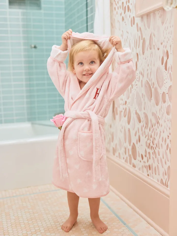 Monogrammable Kids' Bathrobe Boat | Weezie
