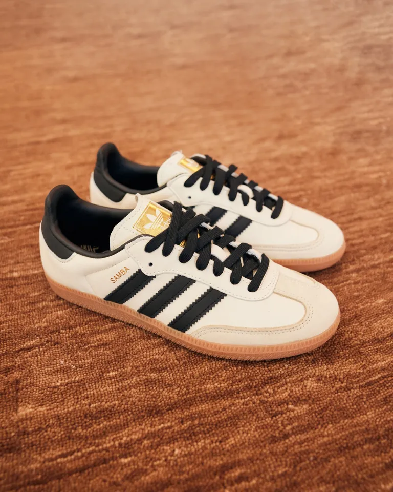 adidas Originals Samba OG Cream White/Core Black/Sand Strata | Stylerunner