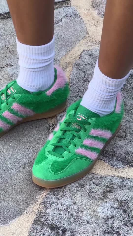 adidas gazelle silver green womens Lilac Smiley - del campo golf socks