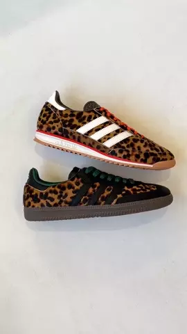 adidas gazelle silver green womens ADIDAS ORIGINALS SL 72 OG "Leopard Print" JI0189  shopi go